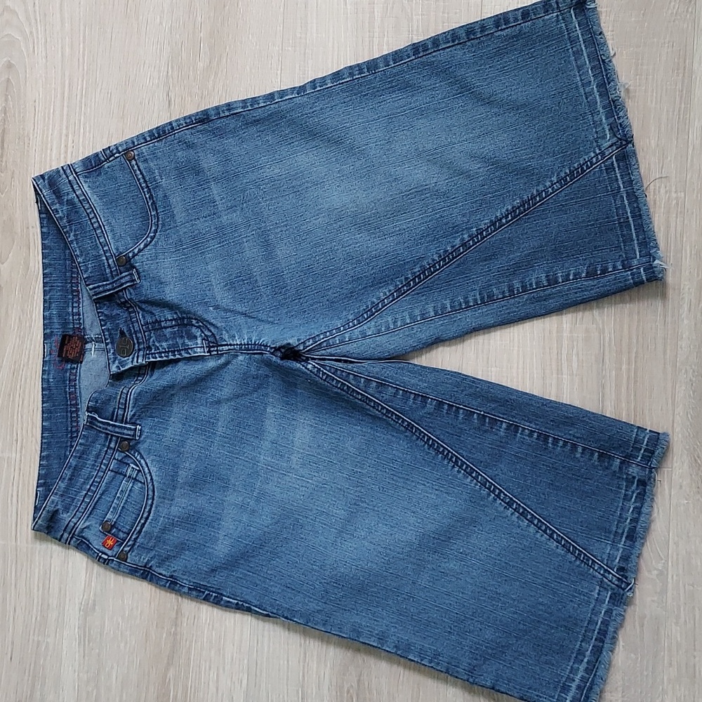 O1C baggy denim shorts